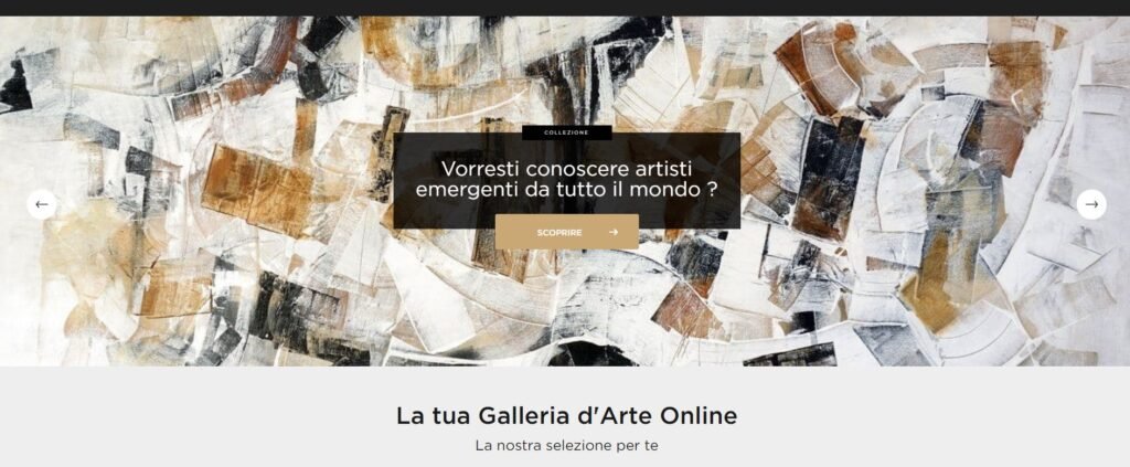 gallerie d'arte online